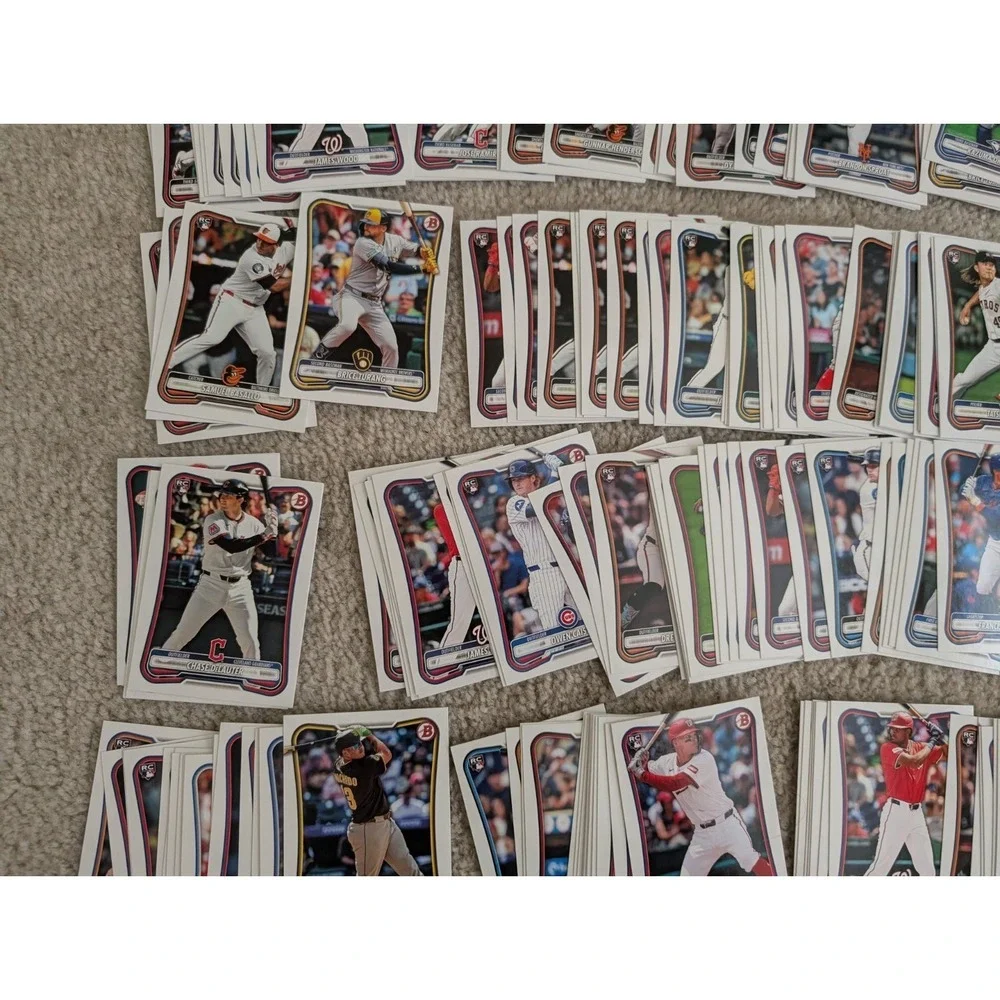 2026 Bowman Paper Baseball Card Lot of 250 Cards